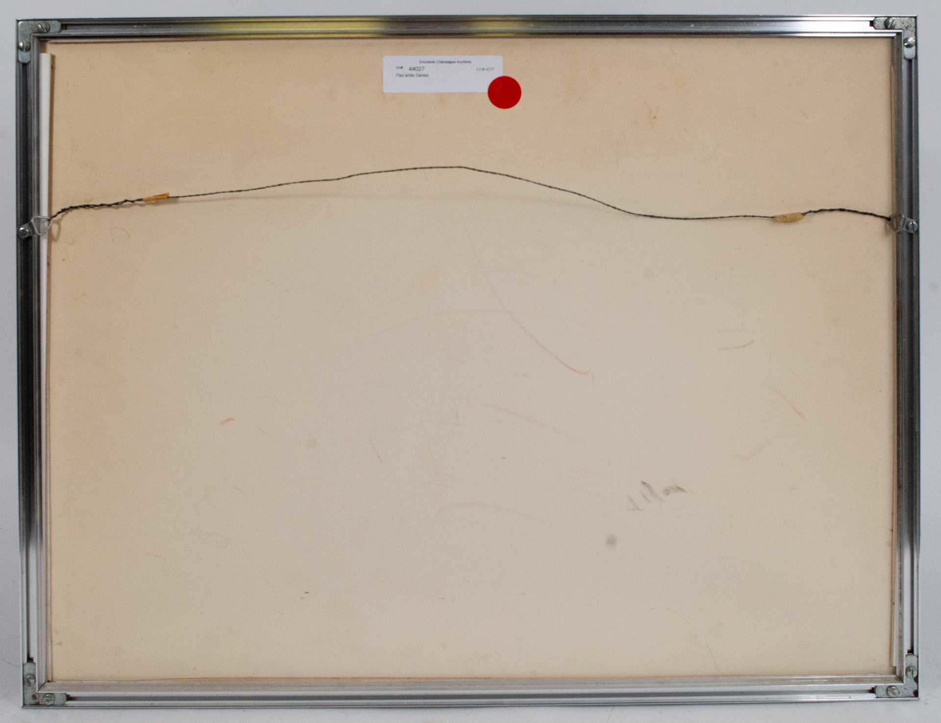 Artwork by Paul-Émile Genest, Landscape, Made of Gouache and ink on paper