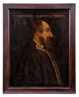 Bildnis des Ludovico Ariosto, Lombardische Schule des 18. Jahrhunderts - Orlando Furioso