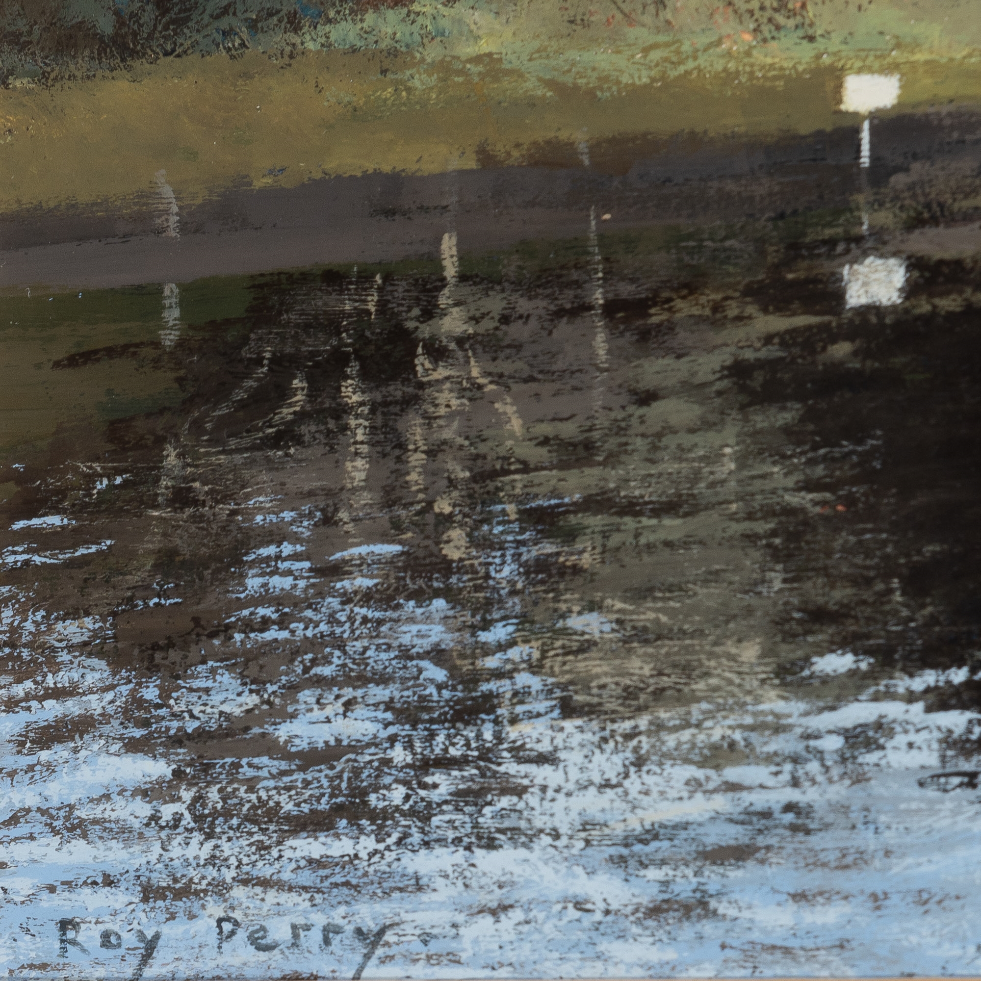 Roy Perry | (i) Canal (ii) Farmhouse by the Pond | MutualArt