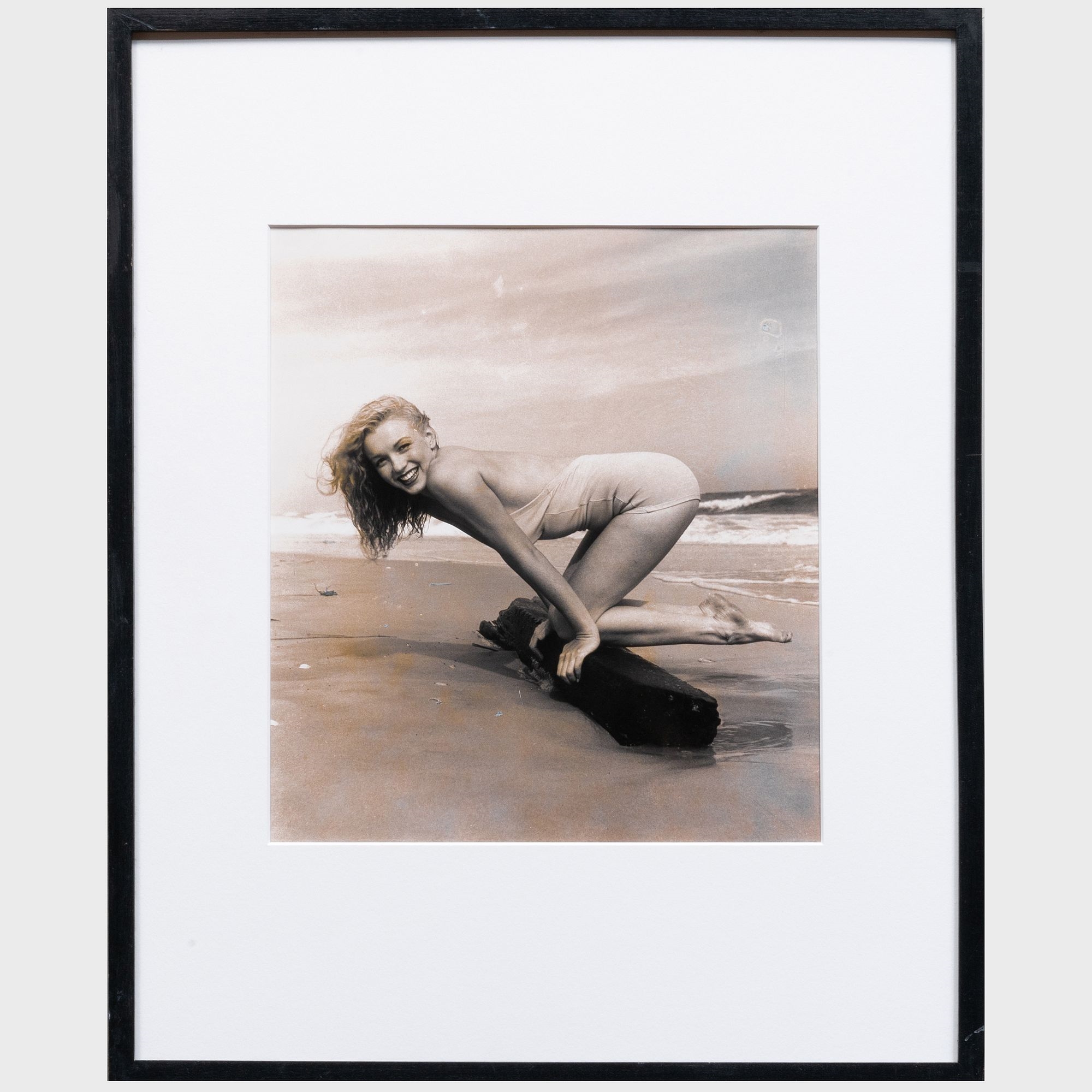 Artwork by Andre de Dienes, Marilyn Monroe, Made of Gelatin silver print