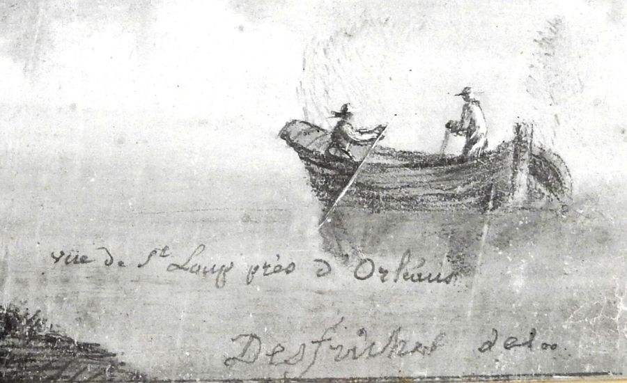 Dessin Original Frank-Will – Le Pont Marie Paris – Mine De Plomb Signé Encadré