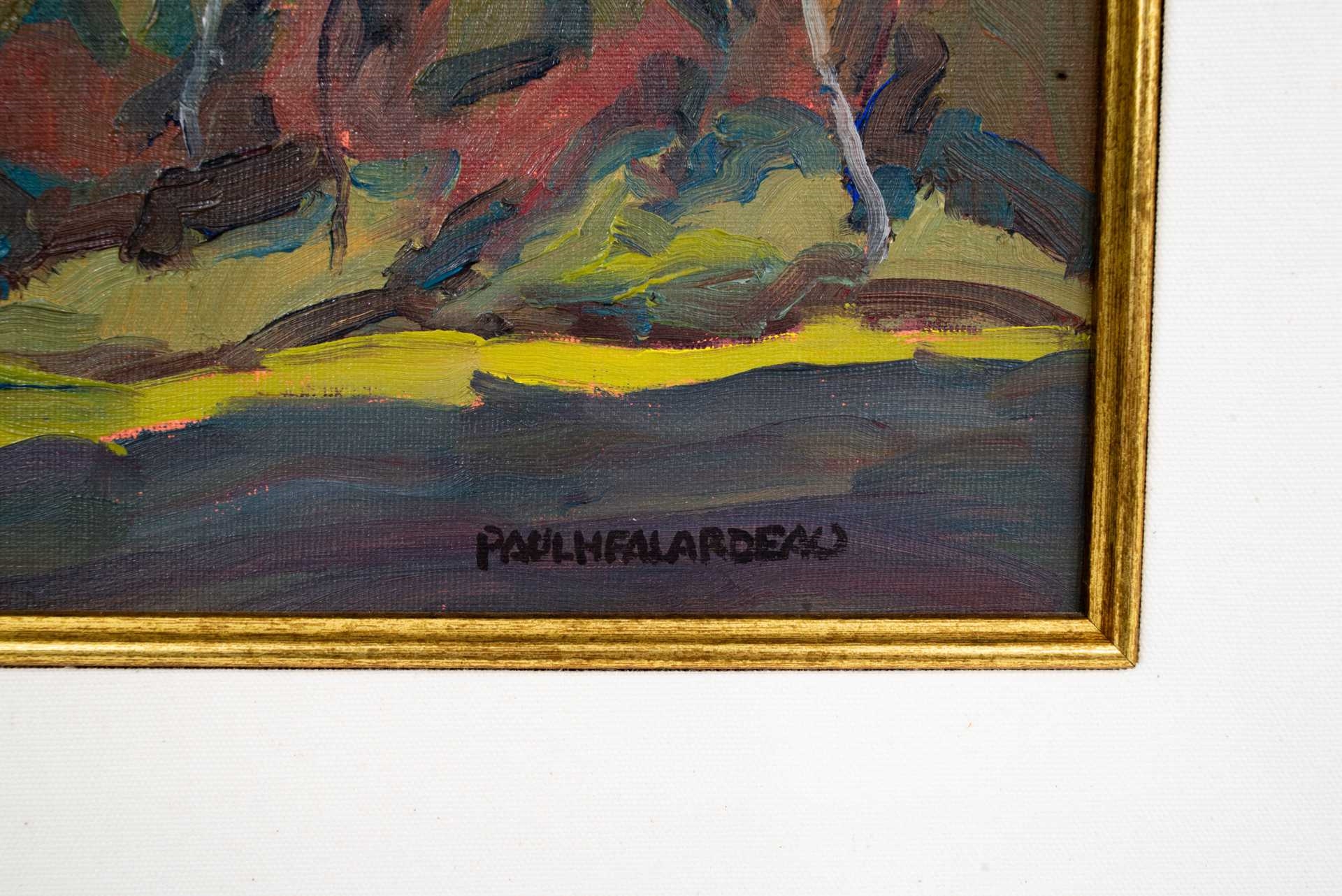 Artwork by Paul H. Falardeau, St-Hilarion, Charlevoix, Made of Oil on panel