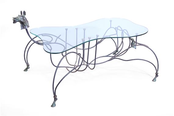 Michel Audiard | Table basse cheval | MutualArt