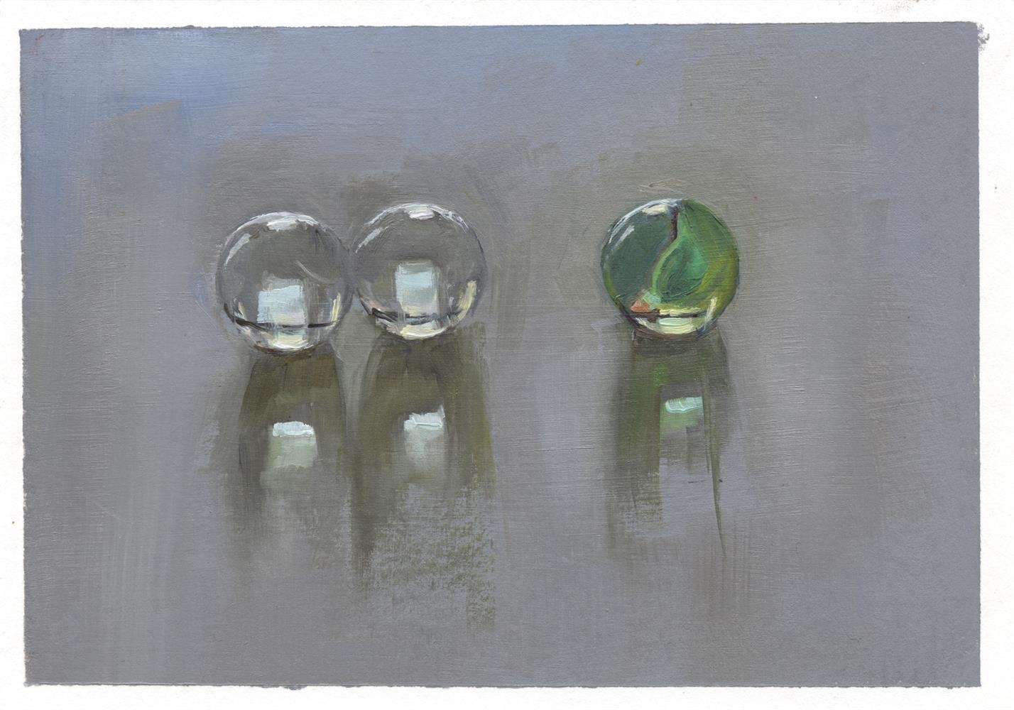 Artwork by Fleur Moodie, (untitled 3), Made of Oil paint on paper