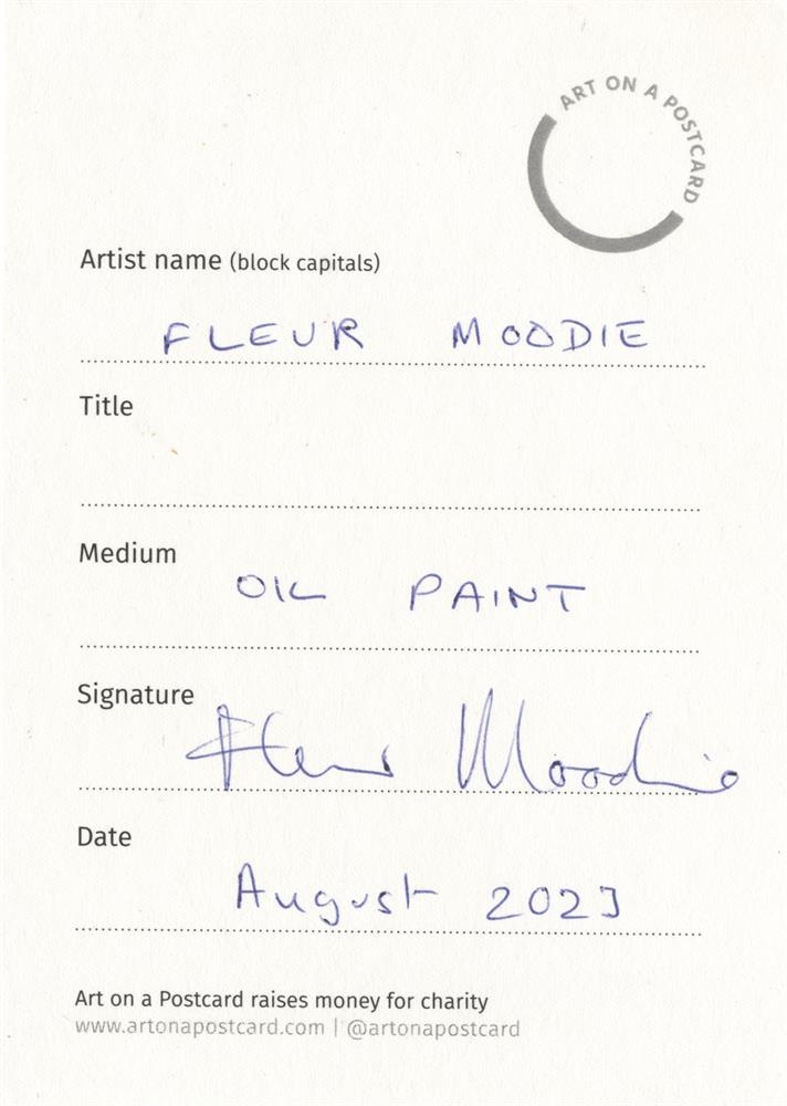 Artwork by Fleur Moodie, (untitled 2), Made of Oil paint on paper