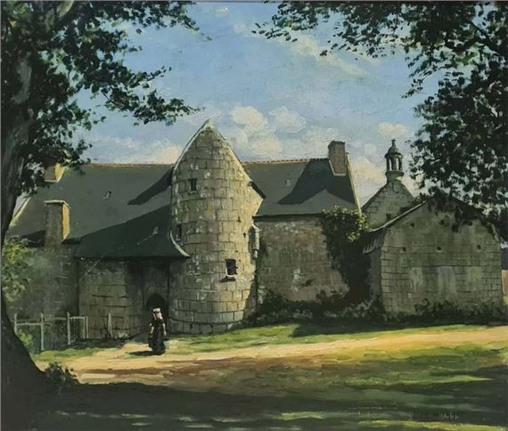 Alain Guennou | Ferme bretonne | MutualArt