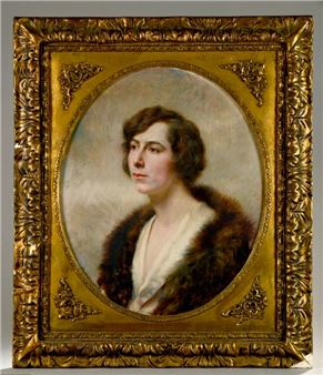 Portrait de Madame F - Honoré Umbricht