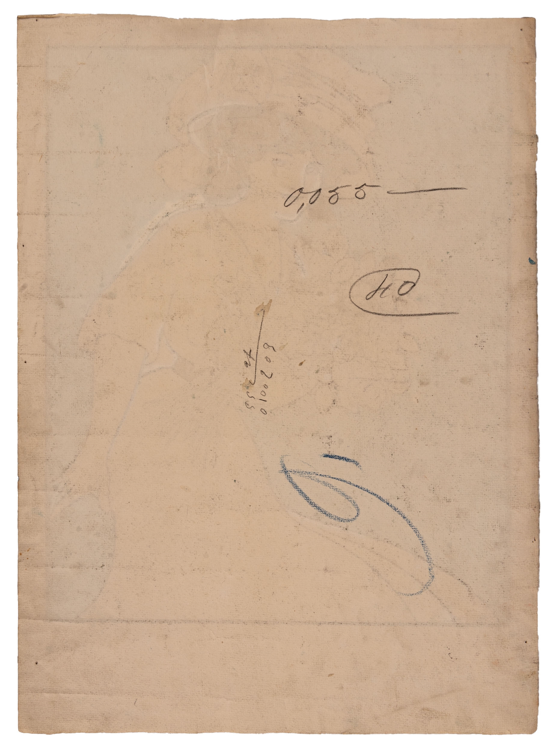 Artwork by Paul Duchemin, Untitled, Made of China and watercolour on paper