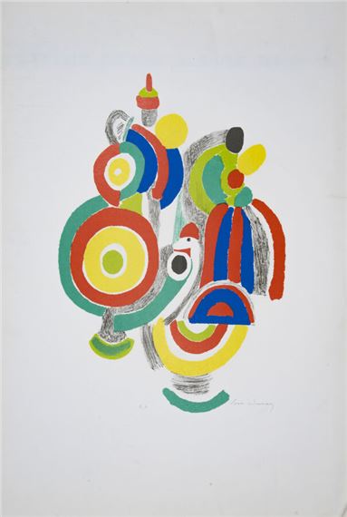 Les jouets portugais by Sonia Delaunay, 1970