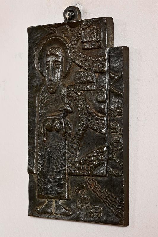 Artwork by Imogen Stuart, Shepard, Made of bronze