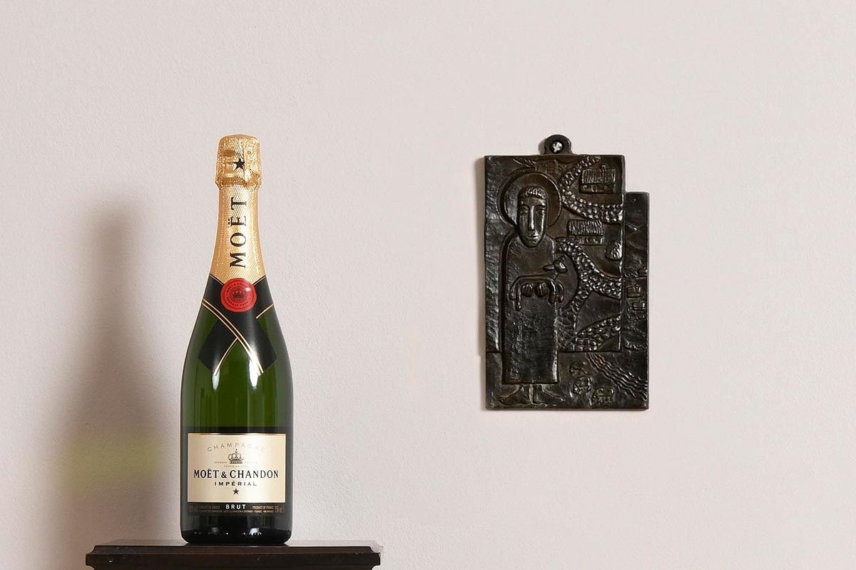 Artwork by Imogen Stuart, Shepard, Made of bronze