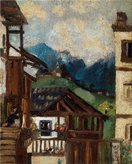 Paesaggio cadorino, 1927