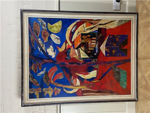 Houses in the Red Mountains by Renos Loizou, 1988