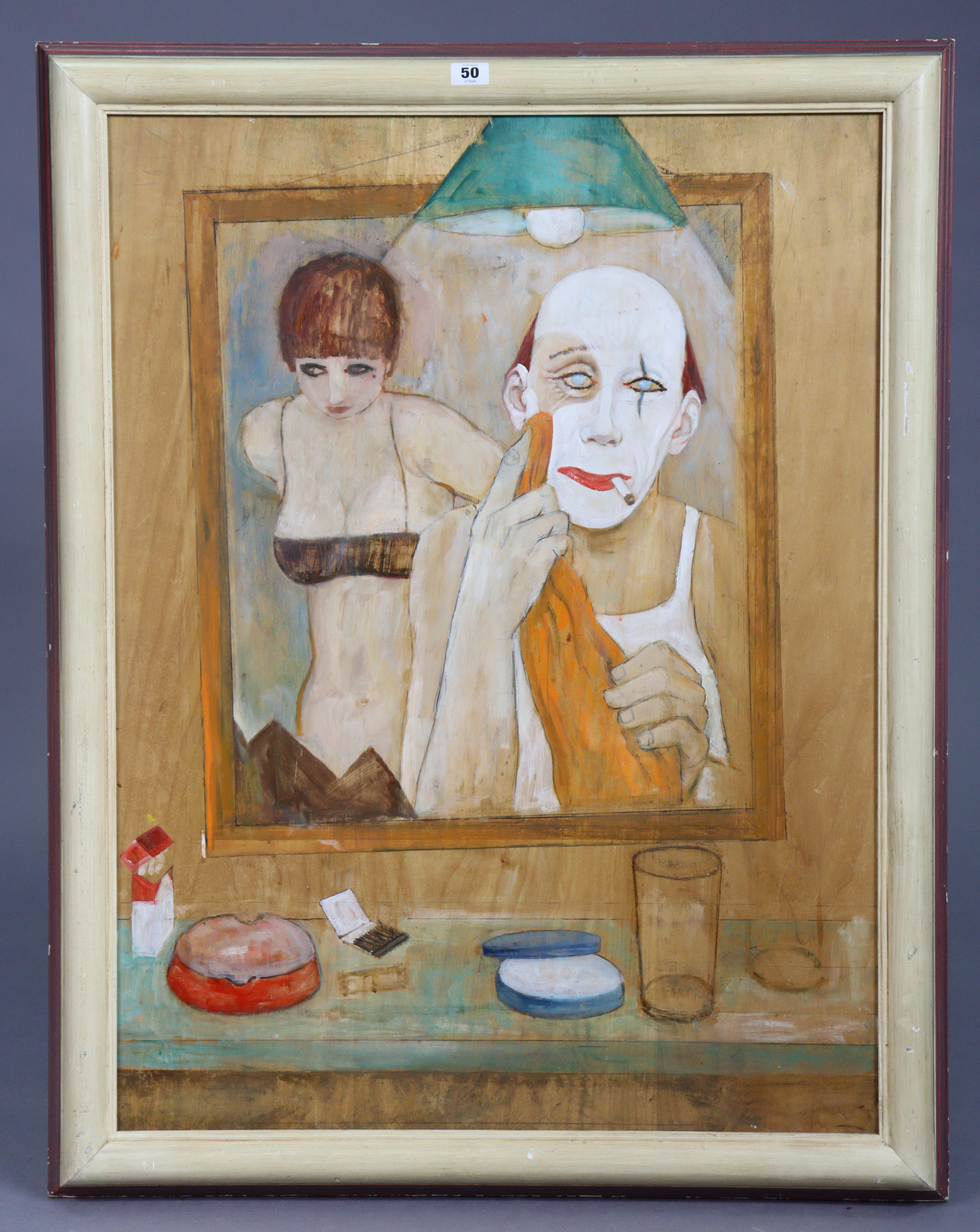 Alex Portner | Self portrait of the artist as a clown (Circa 1960 ...