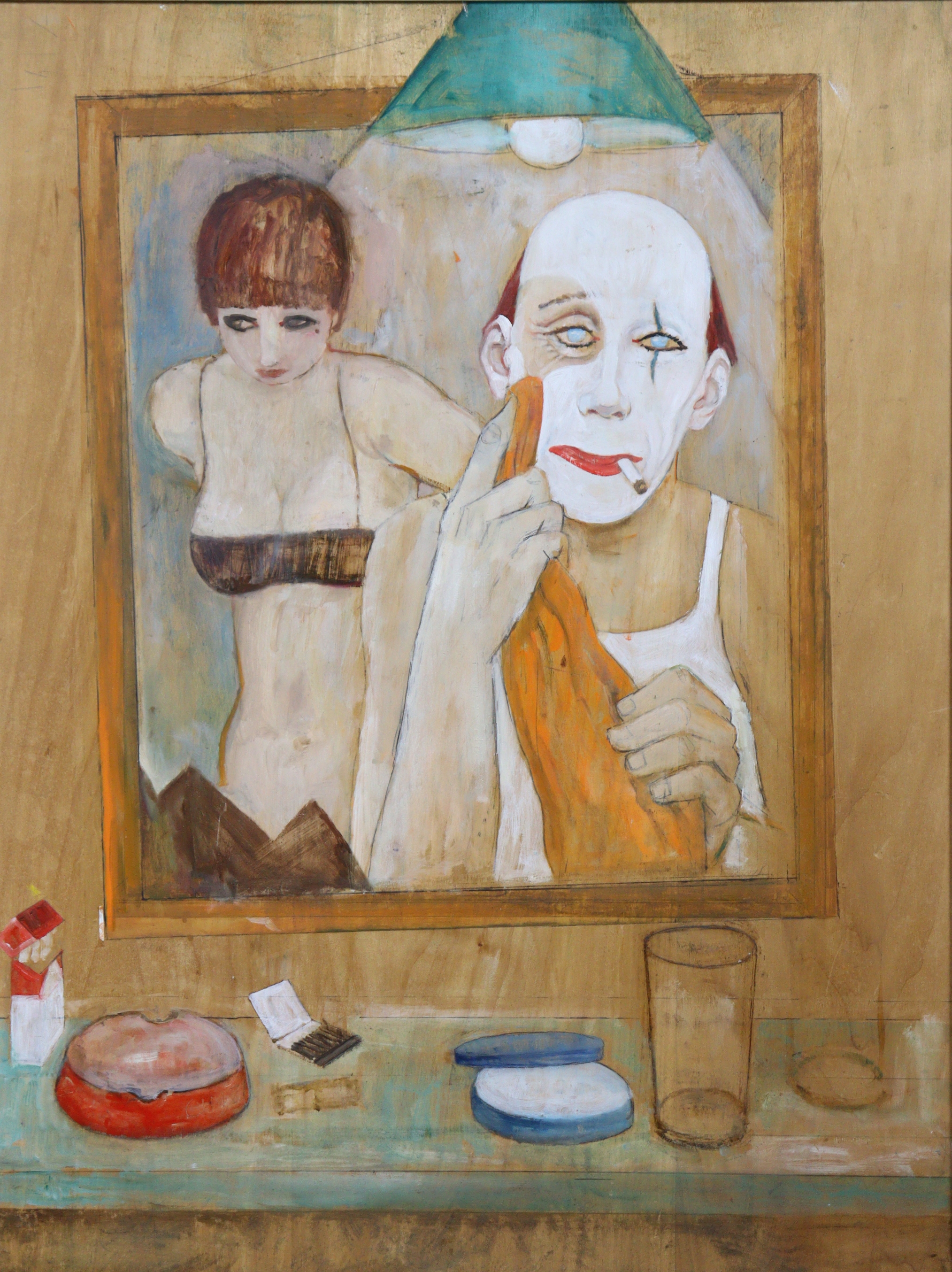 Alex Portner | Self portrait of the artist as a clown (Circa 1960 ...