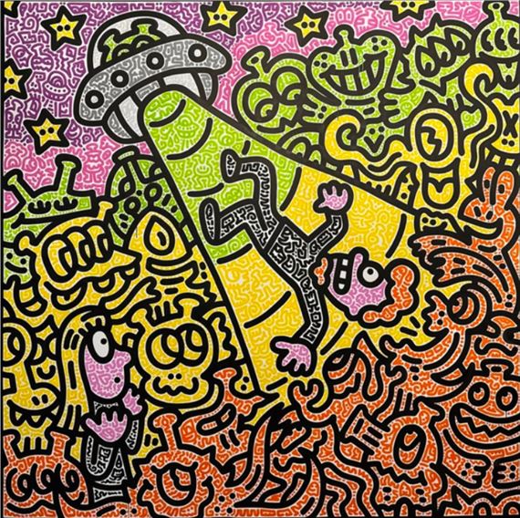 Mr Doodle in Space | Exhibitions | MutualArt