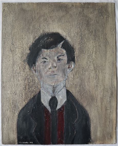 Laurence Stephen Lowry | In the style of Laurence Stephen Lowry Head ...