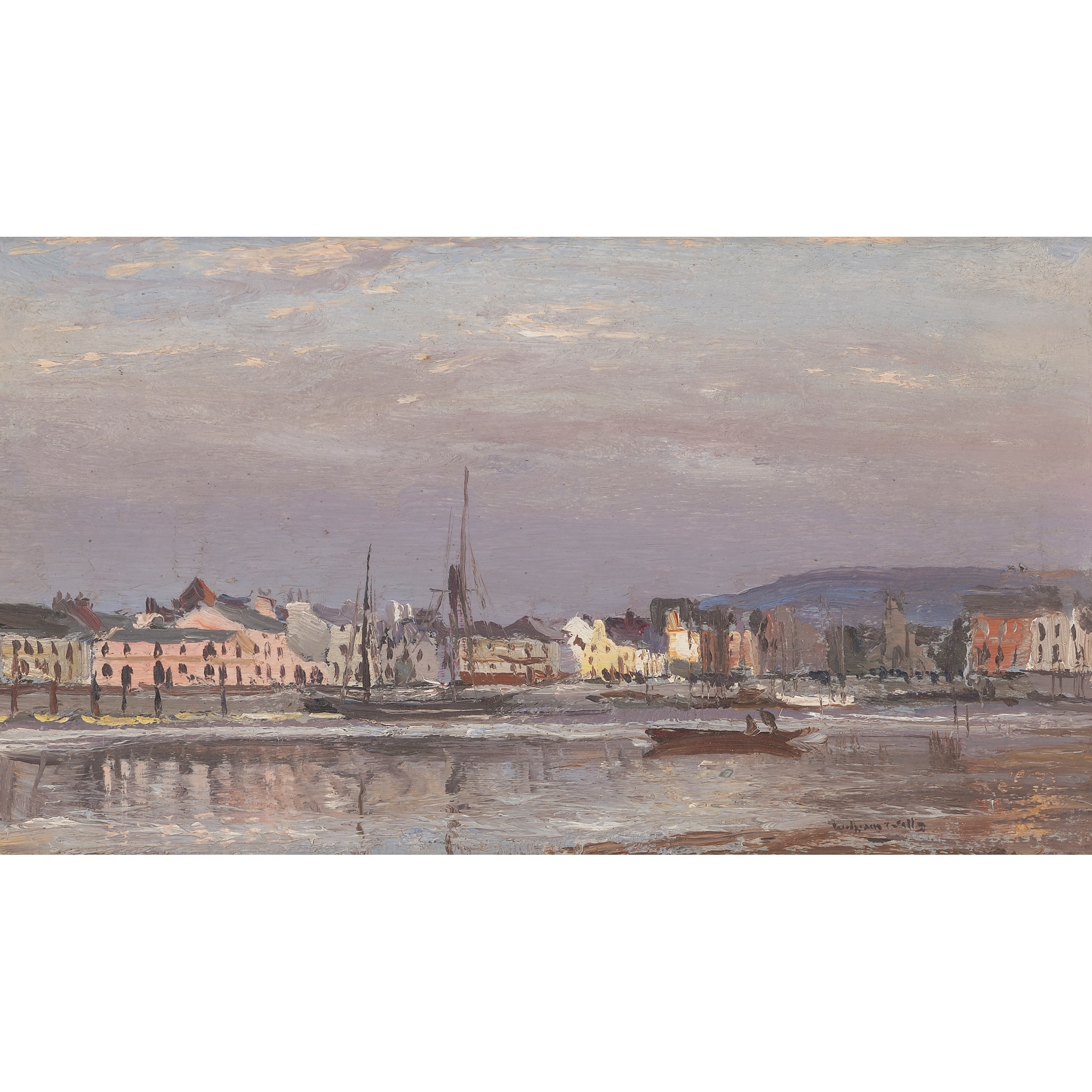 William Page Atkinson Wells | VIEW FROM THE BAY, LARGS | MutualArt
