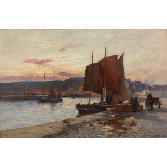 BUCKHAVEN HARBOUR by Joe Milne