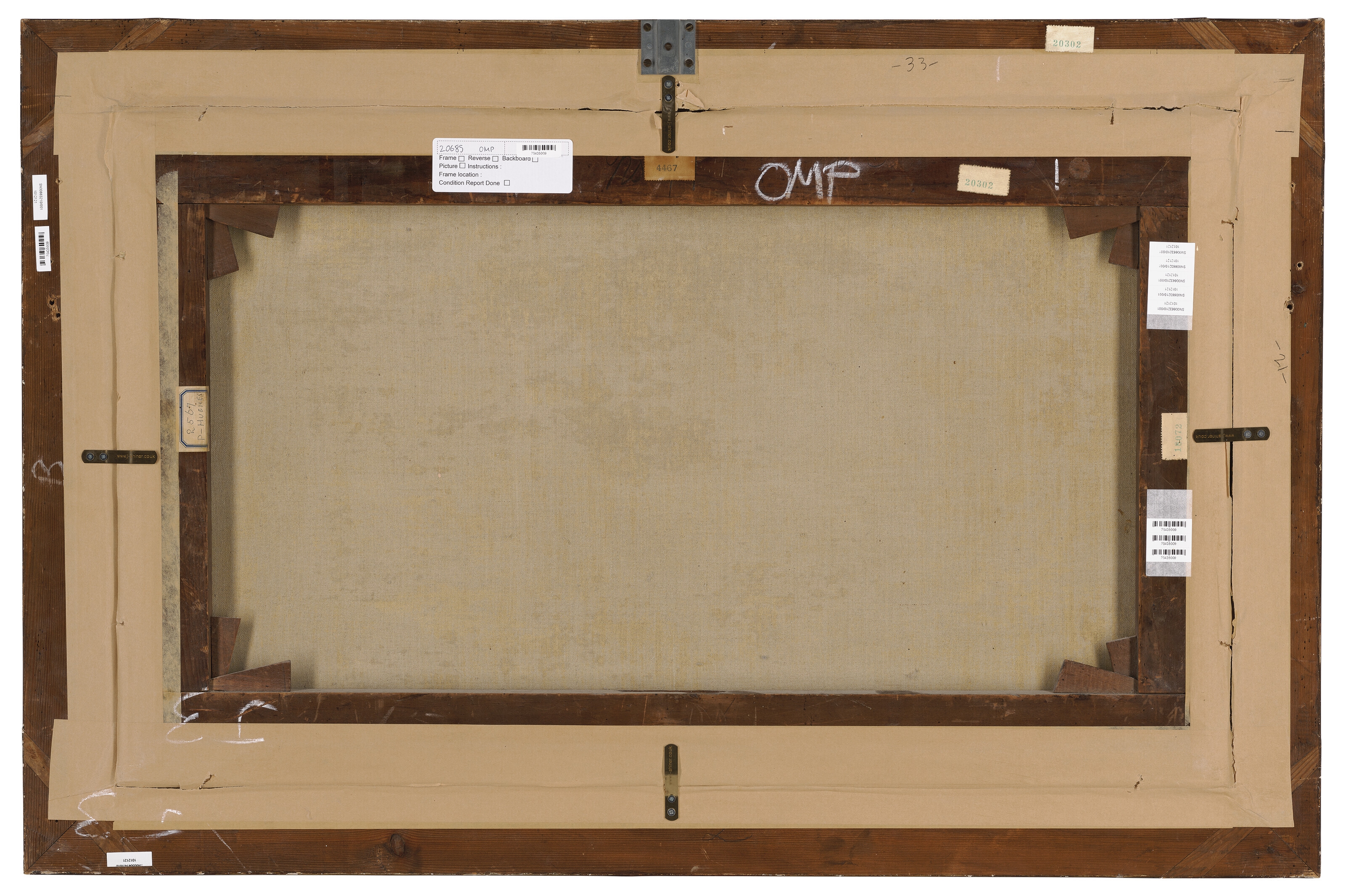 Artwork by Canaletto, Venice: The Mouth of the Grand Canal from the East; and The Molo, with the Piazzetta and the Doge’s Palace, from the Bacino, Made of oil on canvas