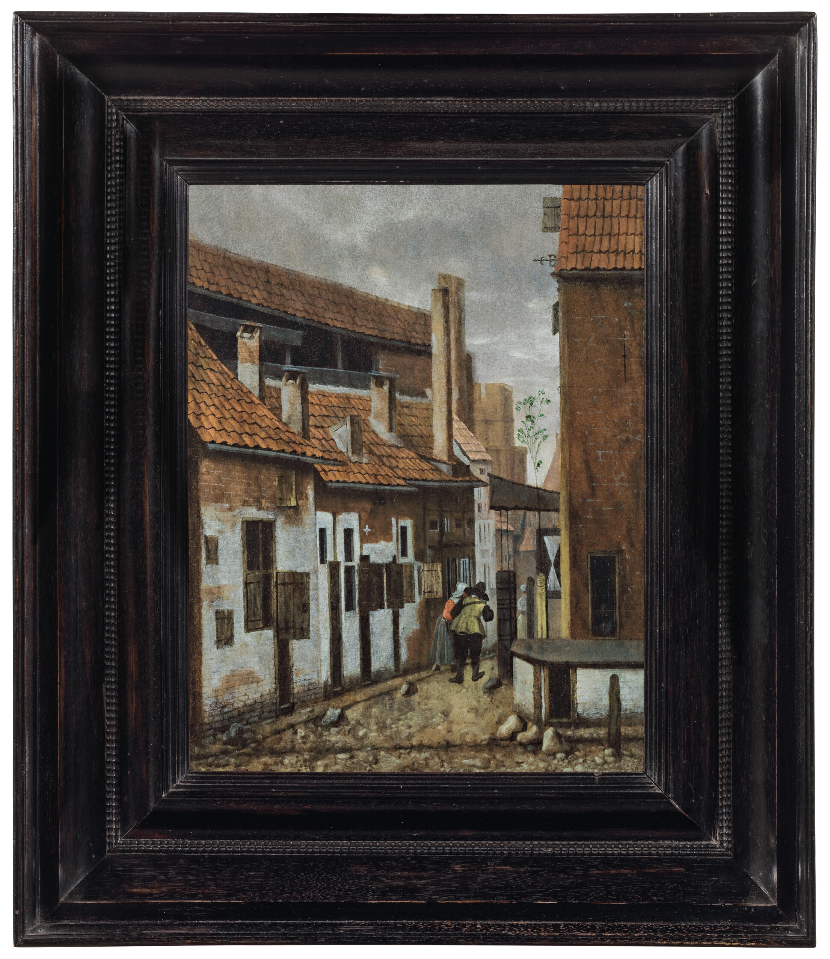 Jacobus Vrel | A street scene with figures | MutualArt