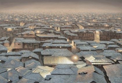 City-Disappearing Scenery