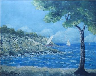 Sailboats - Vasvári Wertheimer S. Jelzéssel