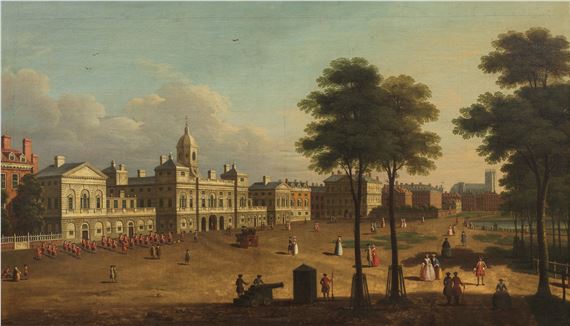 View of Horse Guards Parade, London by Canaletto