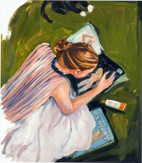 Dad's Playboy by Karyn Lyons, Executed in 2021