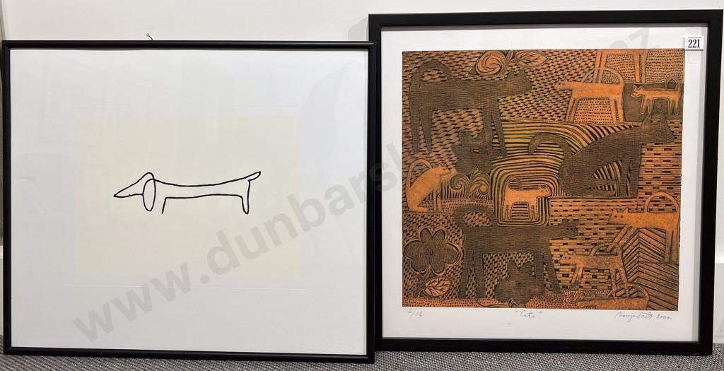 Manja Scott | Manja Scott - Cats (2000) | MutualArt