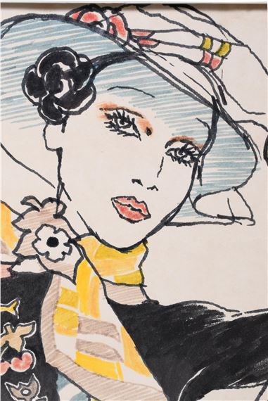 アート・デザイン・音楽 Paintings and Sculpture / Antonio Lopez A Multicultural Vision of Disco-Era Fashion