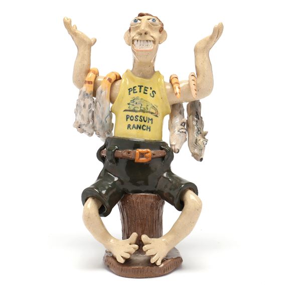 Stacy Lambert | Pete's Possum Ranch Figural | MutualArt