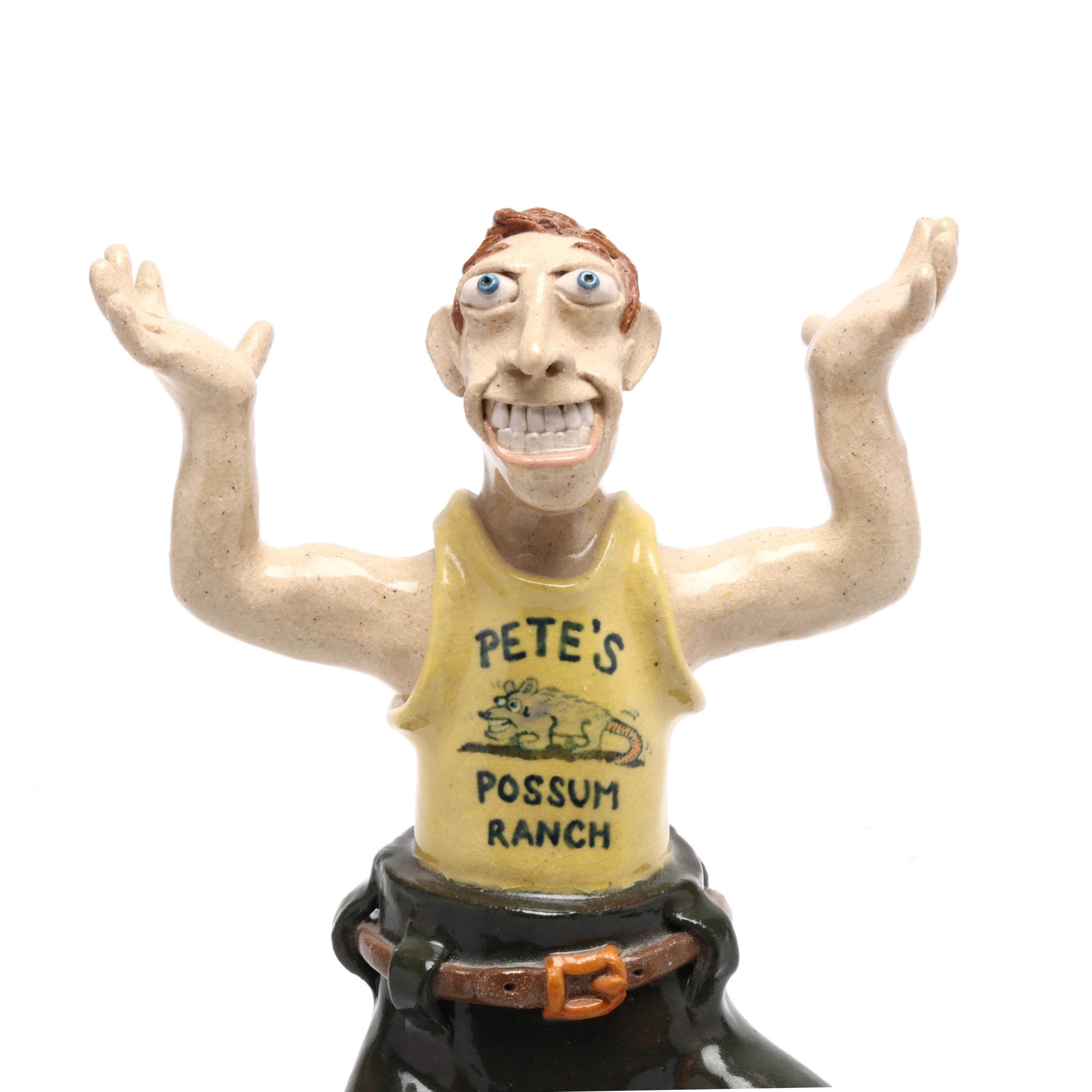 Stacy Lambert | Pete's Possum Ranch Figural | MutualArt