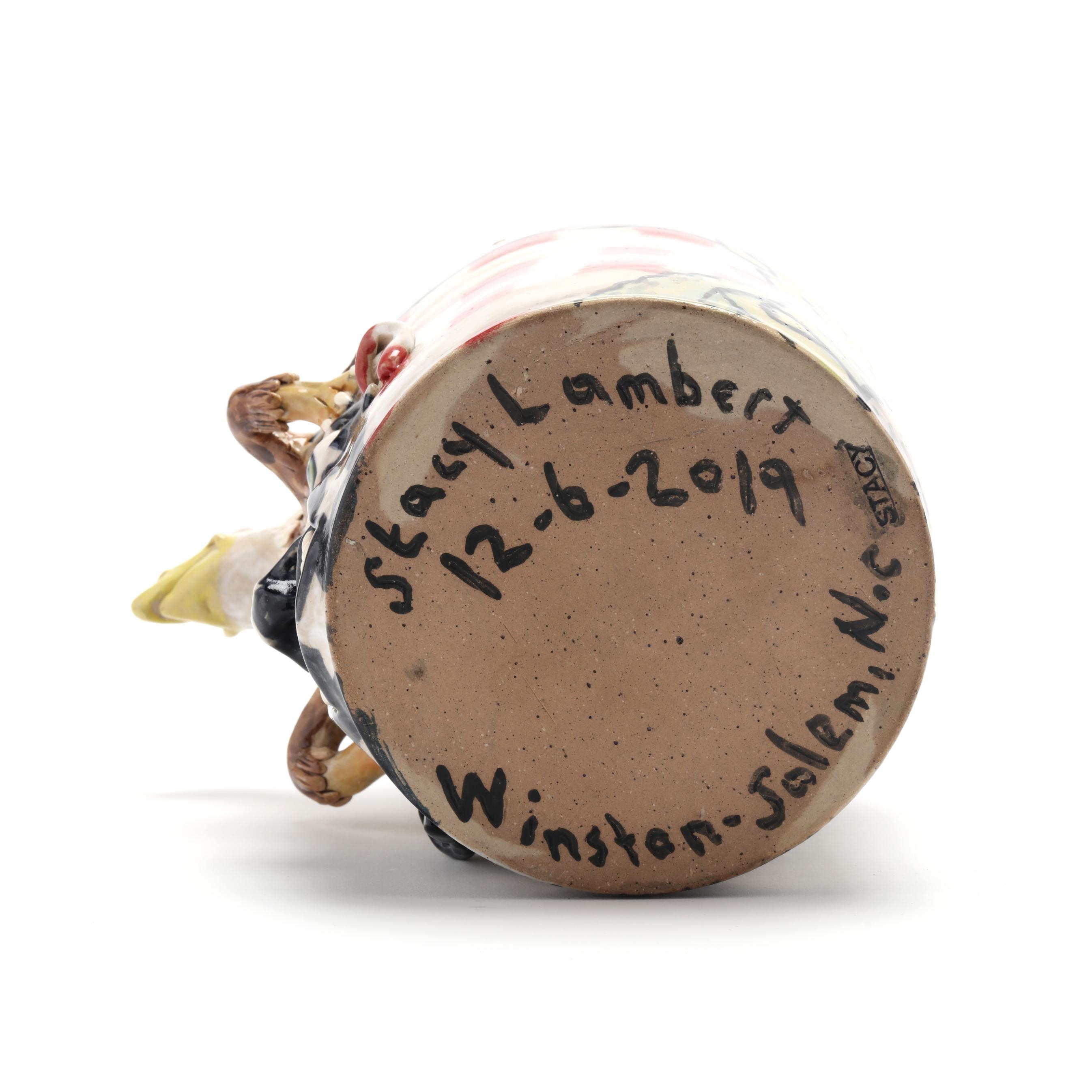 Stacy Lambert | Stacy Lambert American Symbols Jug | MutualArt