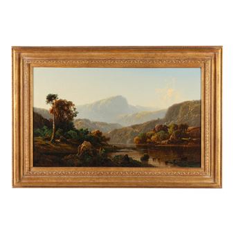 Hudson River School Landscape - James Thorpe Flaherty