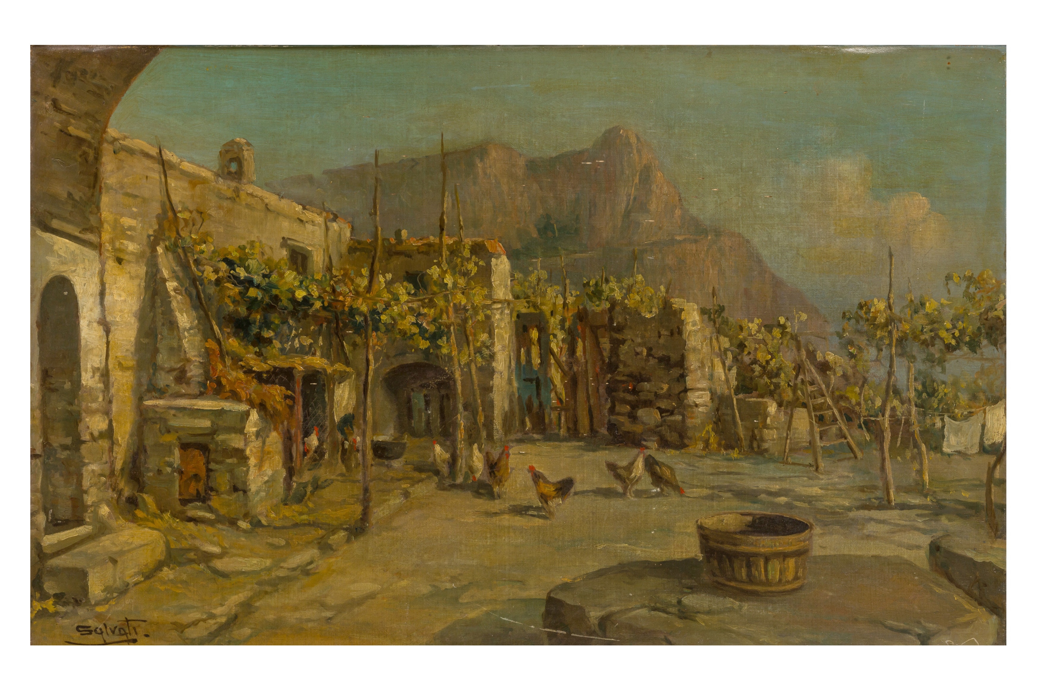 Giuseppe Salvati | Courtyard | MutualArt