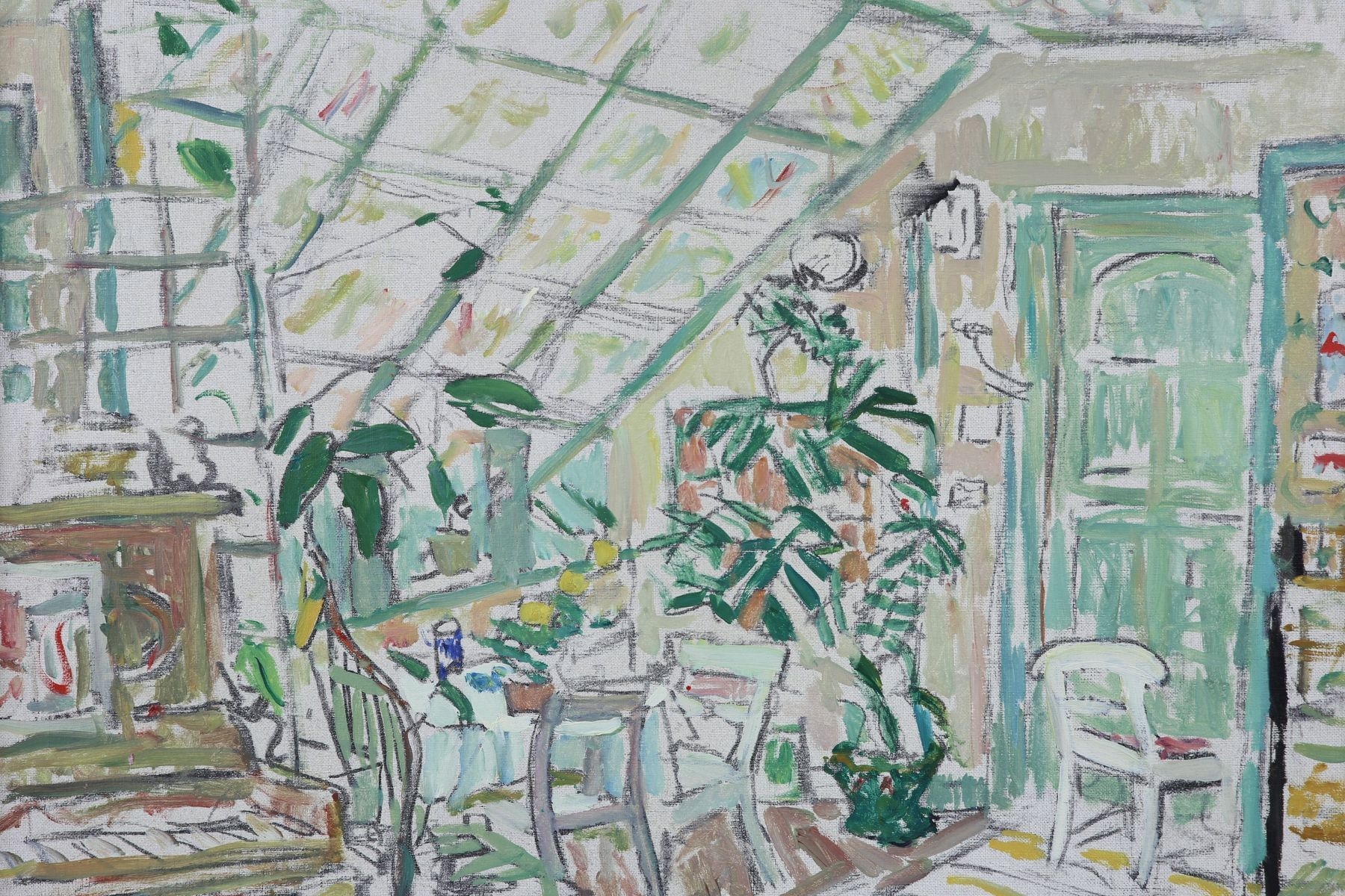 Artwork by Rune Person, Information, Made of oil on canvas