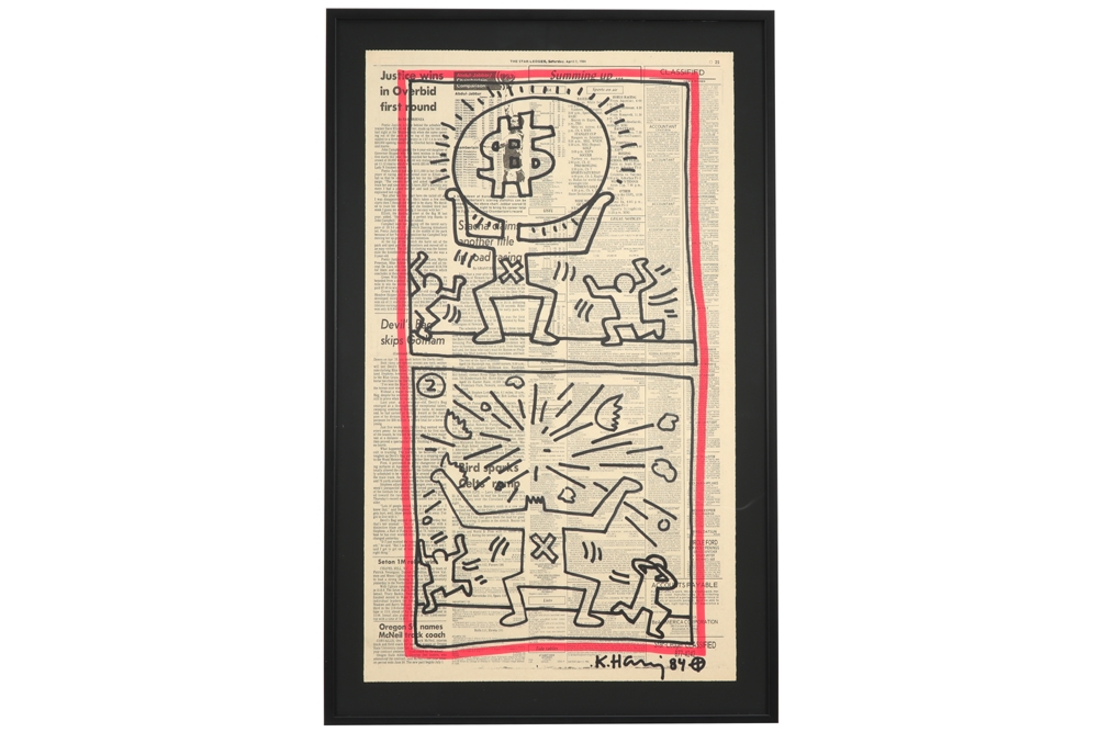 Keith Haring | The Star Ledger (2022) | MutualArt