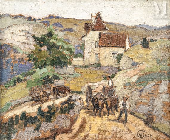 Départ au champ by Marcel Bach