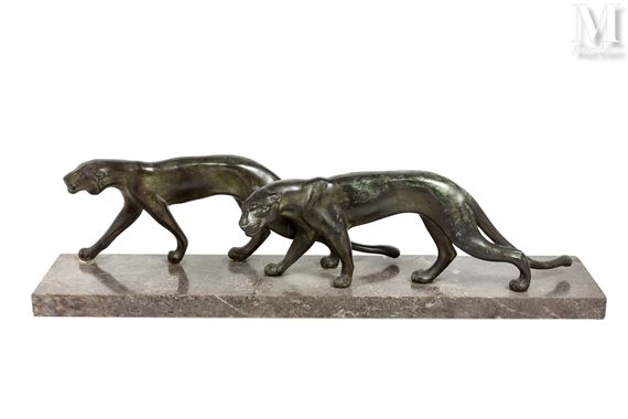 Les deux panthères by Maurice Font