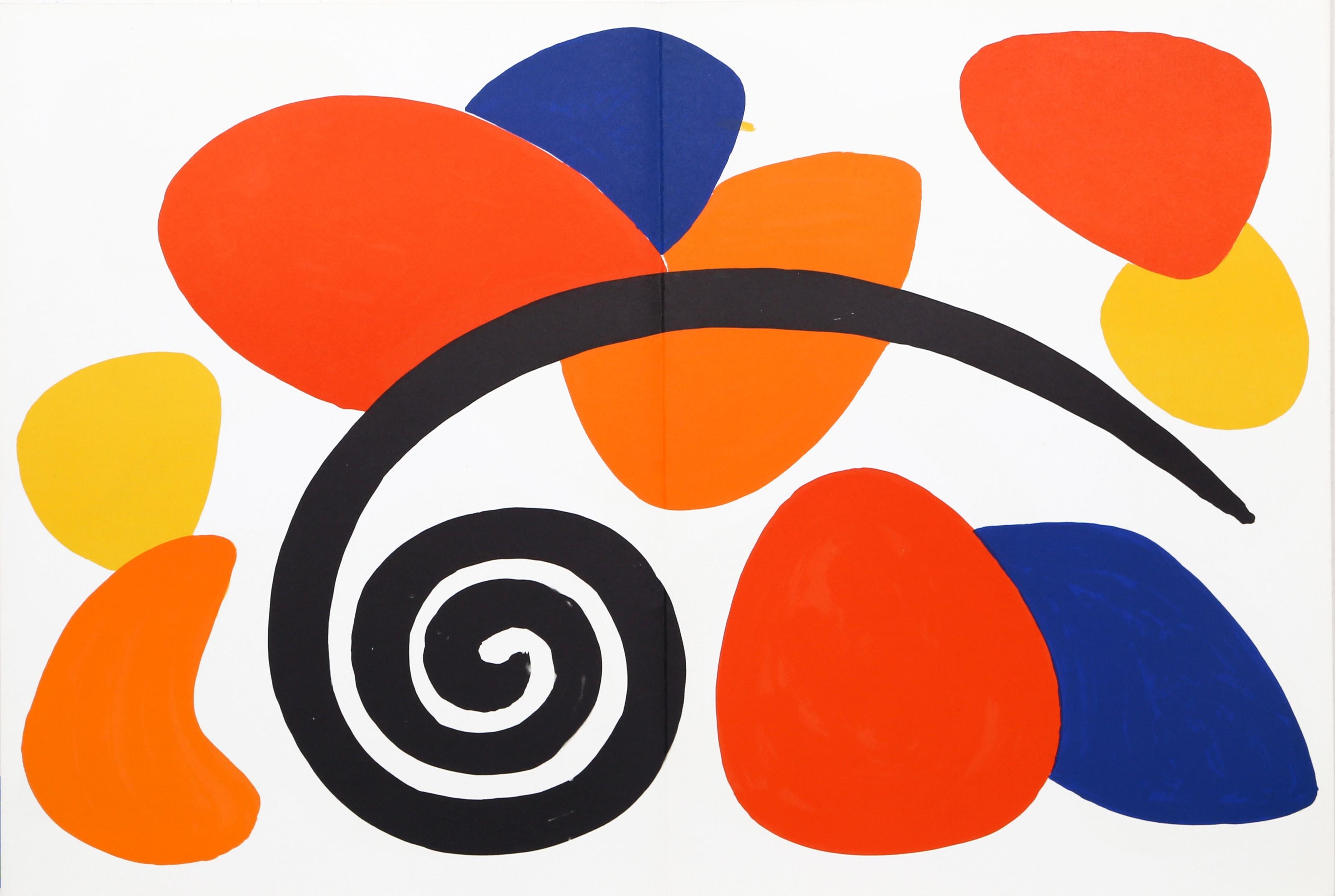 Alexander Calder | ABSTRACT II FROM DERRIERE LE MIROIR (1966) | MutualArt