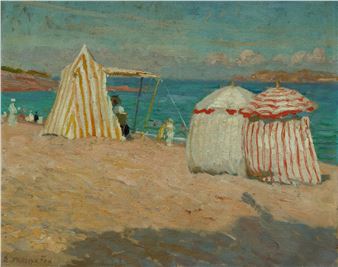A Beach in France - E. Phillips Fox