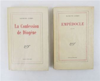 GUÉRIN (Raymond). La Confession de Diogène. Paris - ҳé