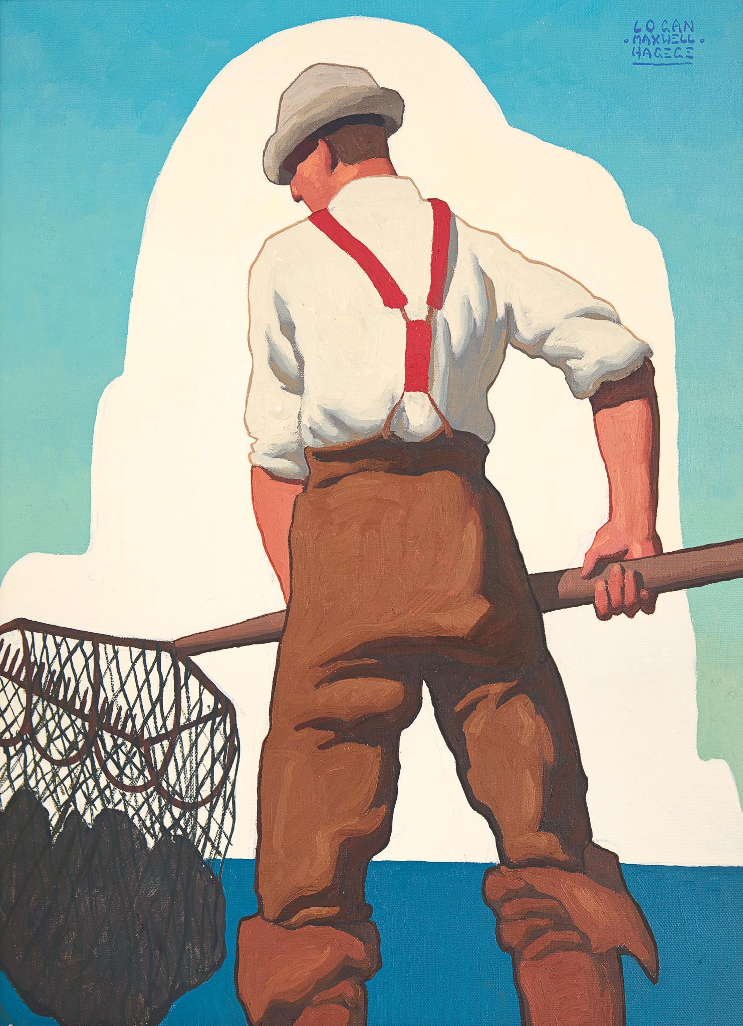 Logan Maxwell Hagege | Taking Up Rake (2010) | MutualArt