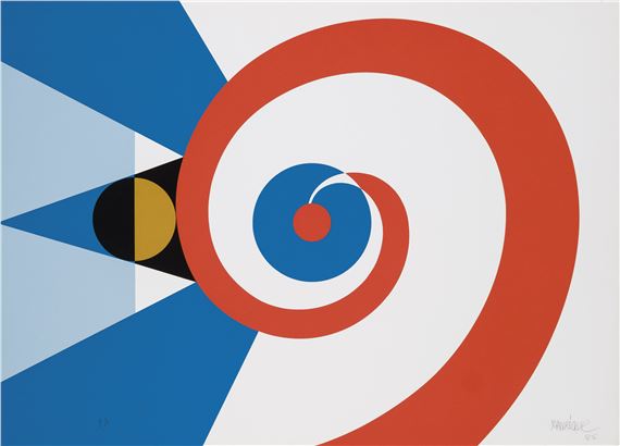 Banderas del Cosmos III by César Manrique, 1985