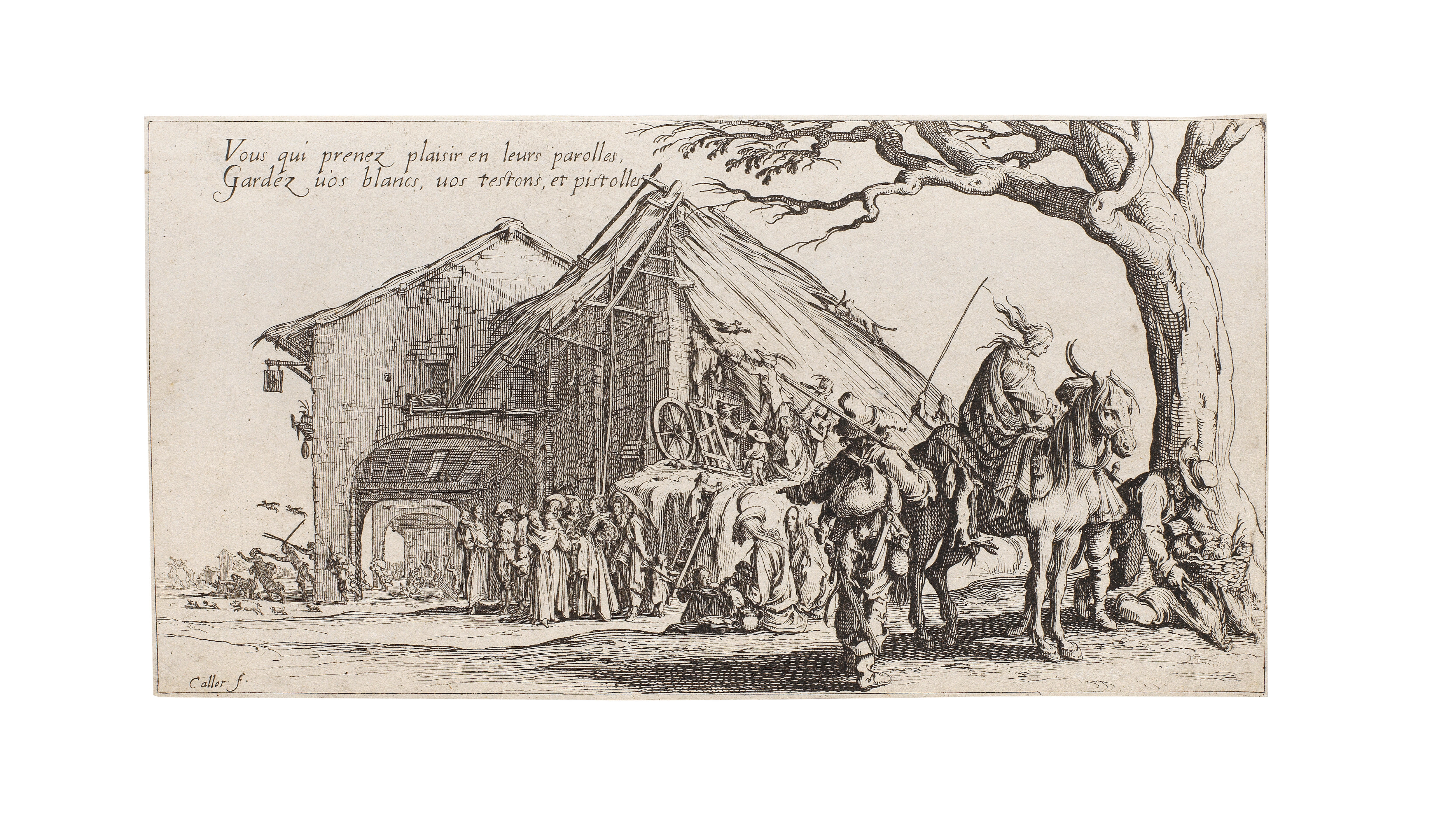 Jacques Callot | Les Bohémiens (1621) | MutualArt