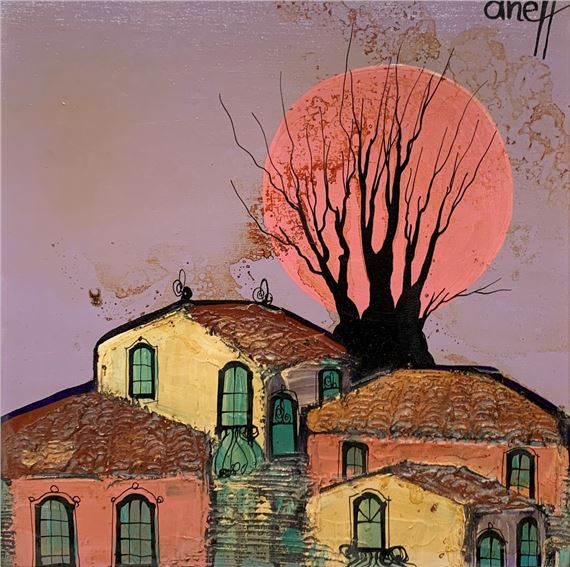 Paisaje otoñal by Liny Aneff