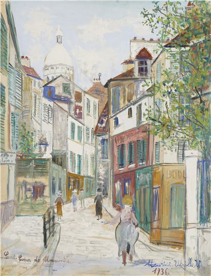 Maurice Utrillo | Le Vesinet (Seine-et-Oise) (1937) | MutualArt