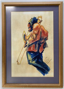 'Alex New Orleans', jazz trumpet player - Michael Smiroldo