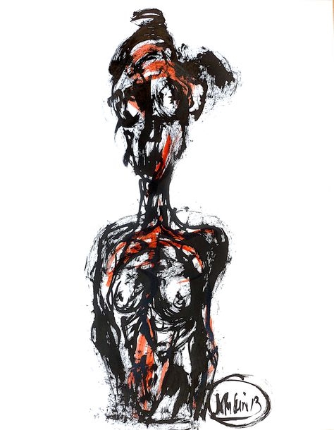 Artwork by Jean-Paul Muslin, Untitled, Made of Inks on paper